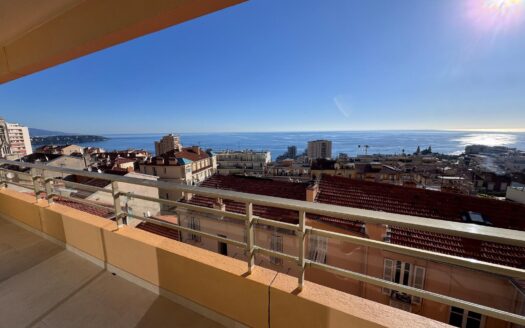 Beautiful renovated two-bedroom apartment at the gates of Monaco