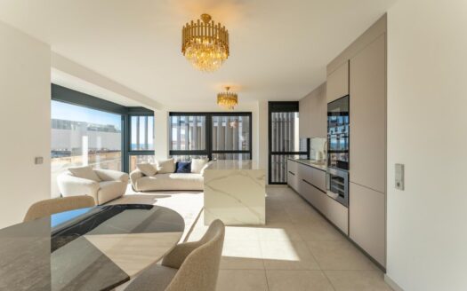 Spacious and bright 3-bedroom apartment on the border of Monaco — Résidence Olympe