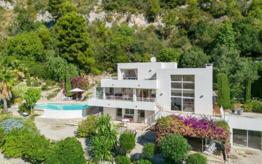 Contemporary villa with sea view – Private estate in Èze by the sea