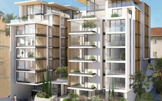 Sea View Apartment in the Prestigious Olympe Residence in Beausoleil, on the Border of Monaco