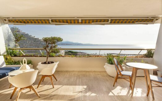 Two bedroom sea view apartment in Marina Baie des Anges