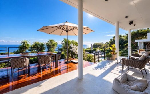 Luxury Villa with Pool and Panoramic Views in Eze