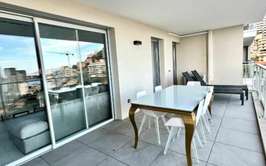 Beautiful furnished 2-bedroom apartment with terrace near Monaco