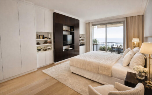 Trocadéro – Spacious renovated 2/3-room apartment with sea view