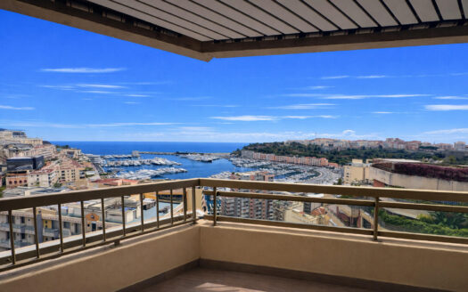 Moneghetti | Herakleia | Renovated 2-Bedroom Apartment – Breathtaking Sea & Port Views