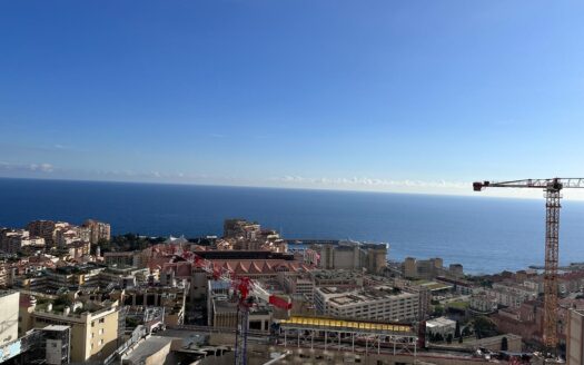 Penthouse to Renovate with Breathtaking Sea and Monaco Views