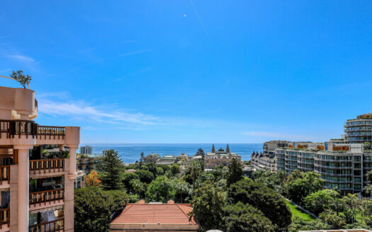 Elegant apartment with spectacular views of the casino and the sea | Carré d’Or