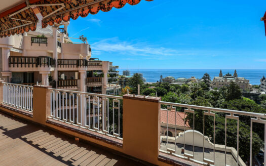 Elegant apartment with spectacular views of the casino and the sea | Carré d’Or