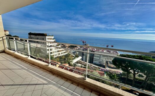Penthouse to Renovate with Breathtaking Sea and Monaco Views