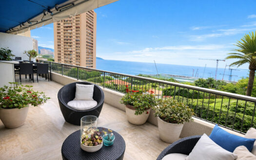 Trocadéro – Spacious renovated 2/3-room apartment with sea view